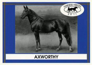 2011 Harness Heroes #5 Axworthy Front